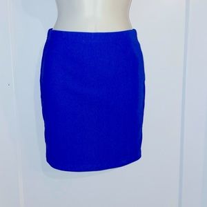 Forever 21 royal blue skirt size small